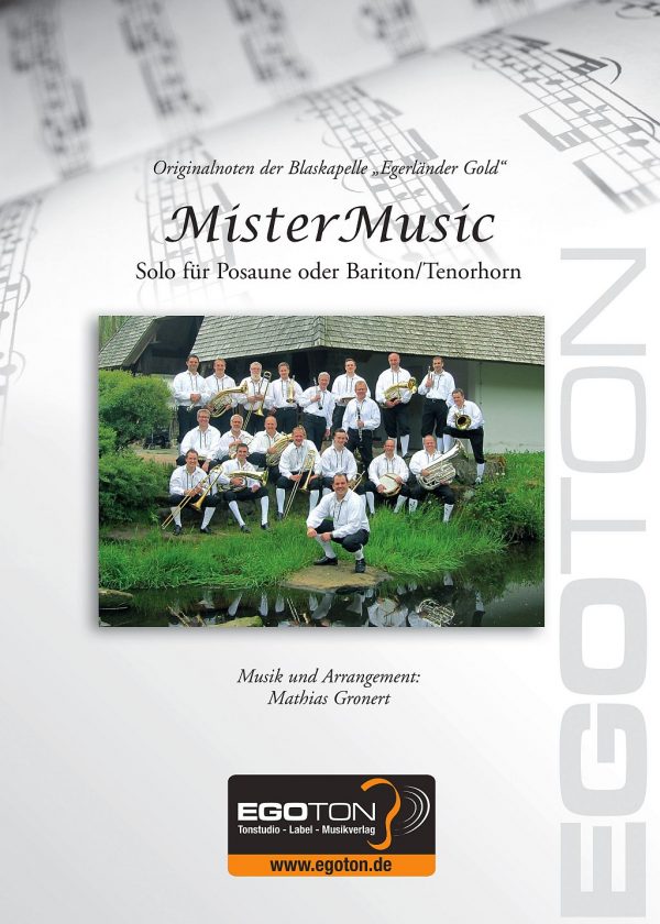 MisterMusic, Solo für Posaune/Tenorhorn von Mathias Gronert